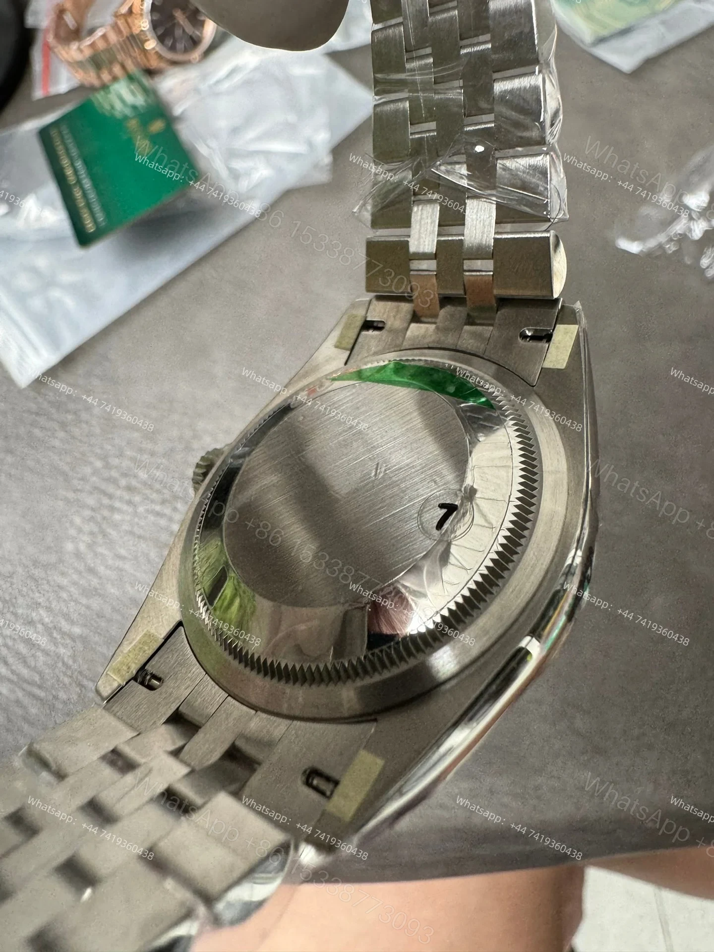 View 8 of Rolex Datejust M126234-0025 1:1 Replica White Dial Roman Jubilee 36MM 3235 Movement Super Clone Watch