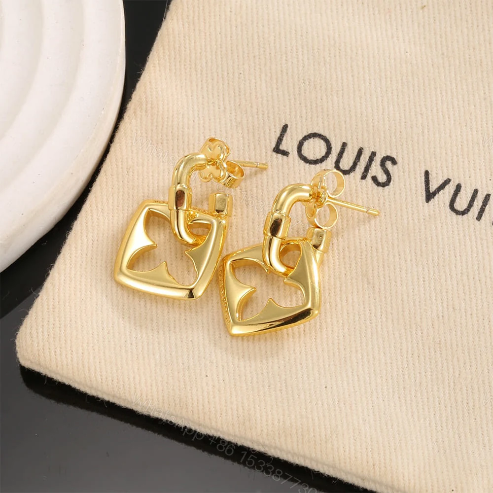 View 3 of LV PUFFYGRAM EARRINGS
