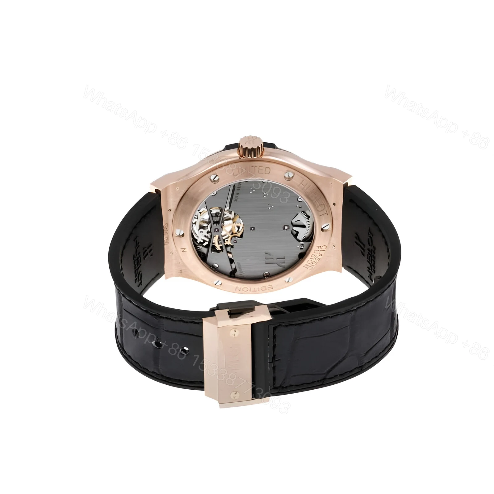 View 4 of Hublot Tourbillon White Replica