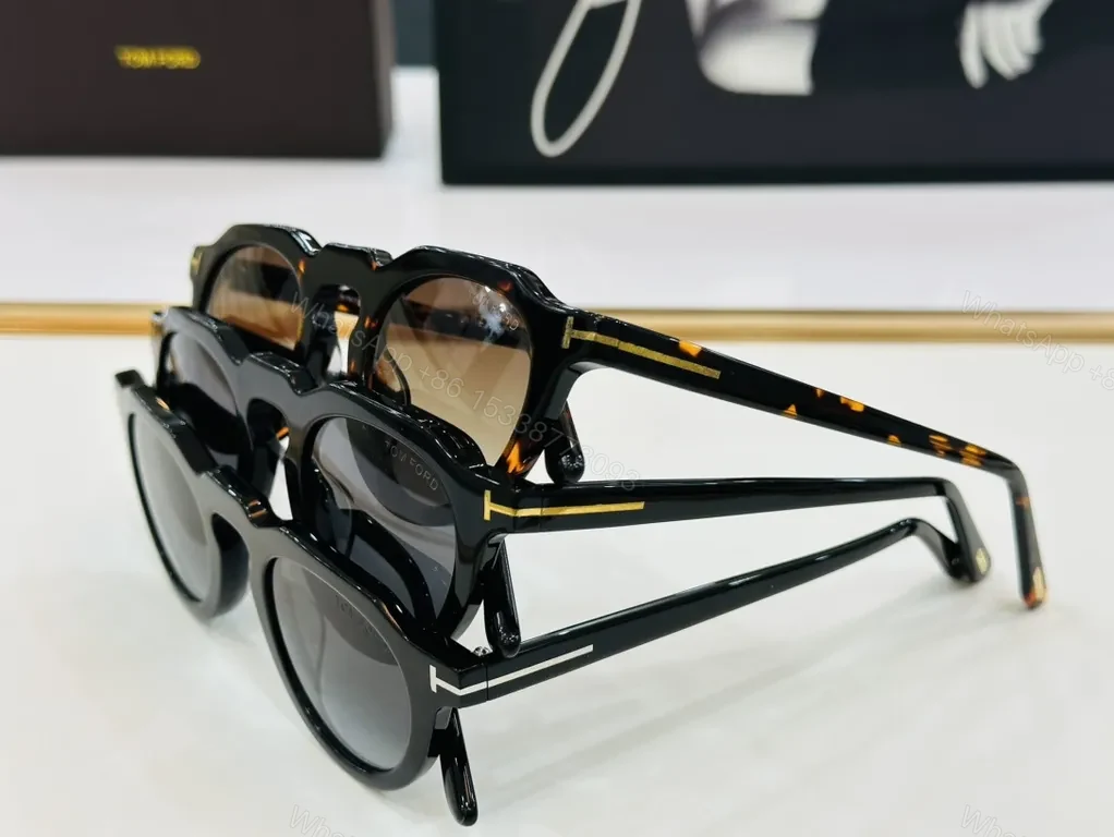 View 3 of Transparent Frame Gradient Blue Sunglasses â€“ Modern Luxe Style