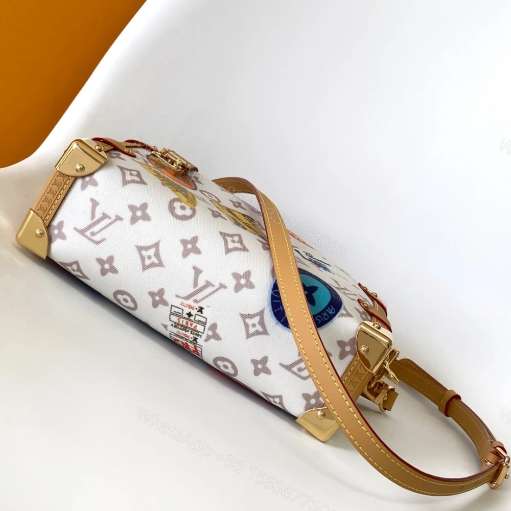 View 5 of Louis Vuitton Side Trunk MM Monogram Dune 23Cm M14606