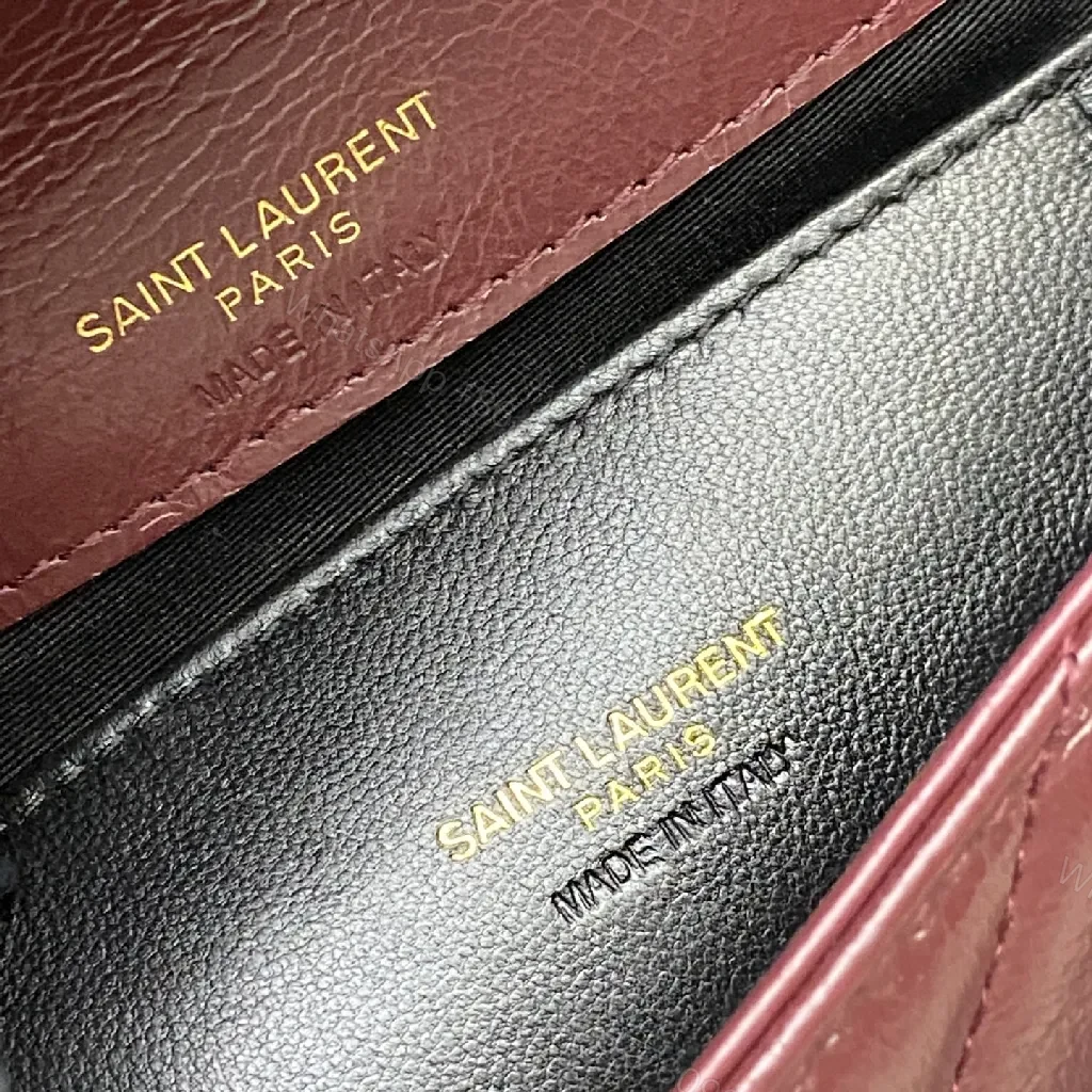 View 6 of Burgundy Quilted Satchel – Modern Luxury, All-Day Carry
