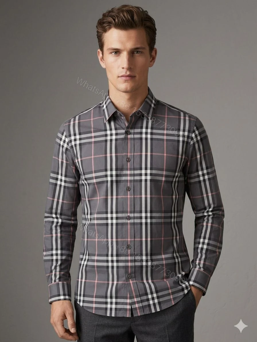 View 14 of Burberry Original Oxford Premium Shirt First Copy | AAA+ Replica