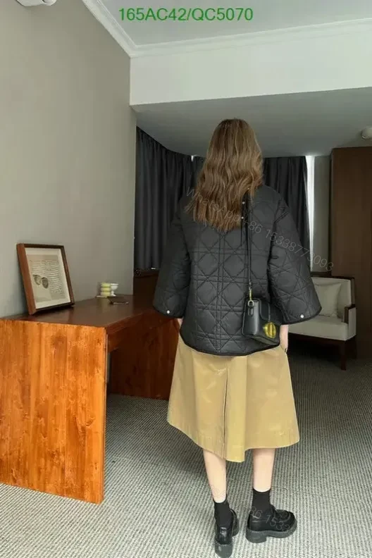 View 9 of Dior Women’s Trench Coat with Detachable Jacket QC50702