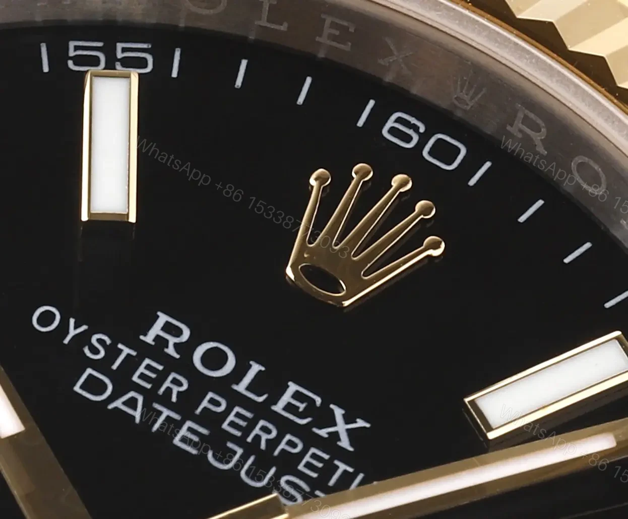 View 6 of JB Factory Clean Factory DDF Classic Black Two-Tone Watch