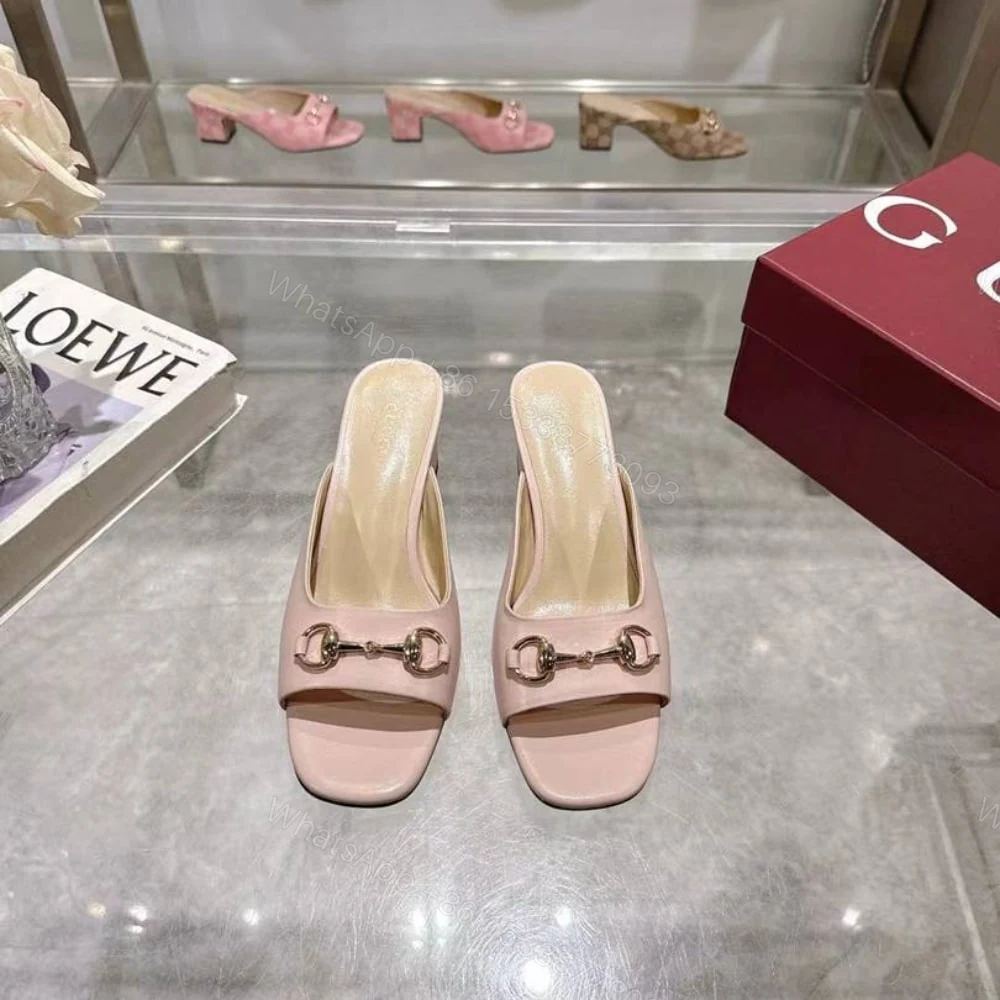 View 4 of GUCCI WOMEN HORSEBIT SLIDE LIGHT PINK 816607 C9D00 6809