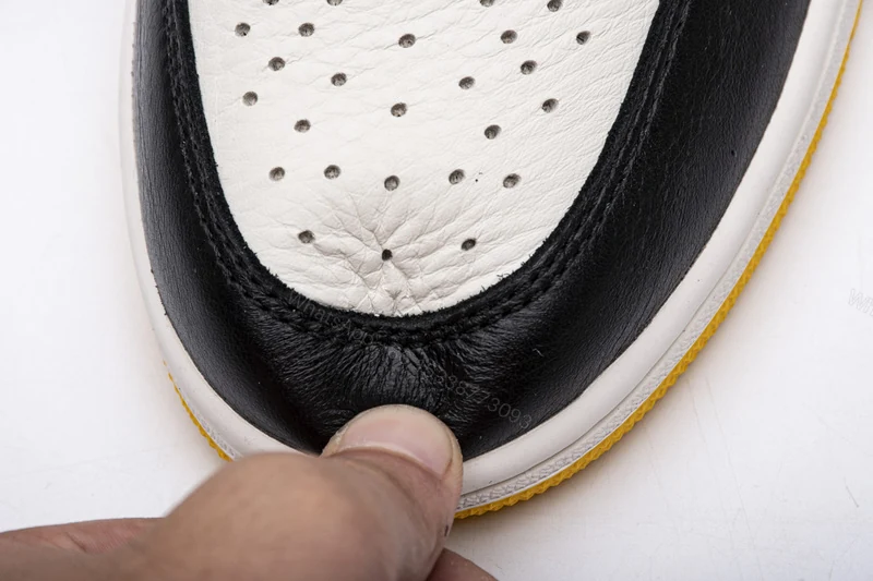 View 4 of Air Jordan 1 Retro High Not for Resale Varsity Maize 861428-107