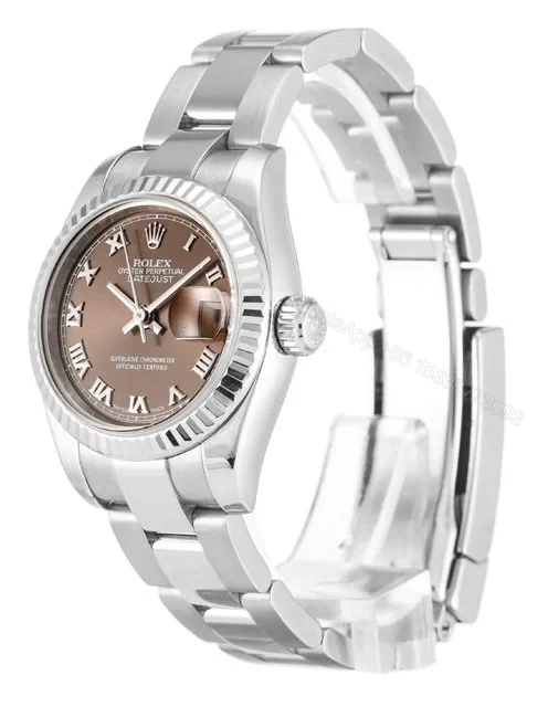 View 2 of Replica Rolex Lady-Datejust Bronze Dial 179179 26 mm