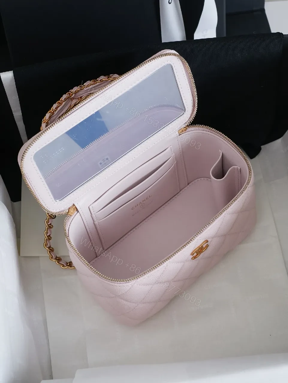 View 4 of Soft Blush Quilted Crossbody: Luxe Everyday Elevation Bag