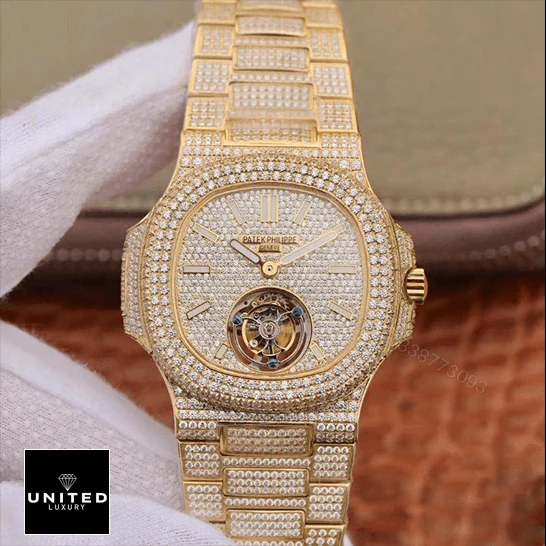 View 7 of Patek Philippe Nautilus 5711 Fully Yellow Gold Replica