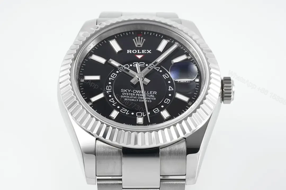 View 4 of Rolex Sky-Dweller Black Dial Oystersteel & White Gold 42MM 336934-0007