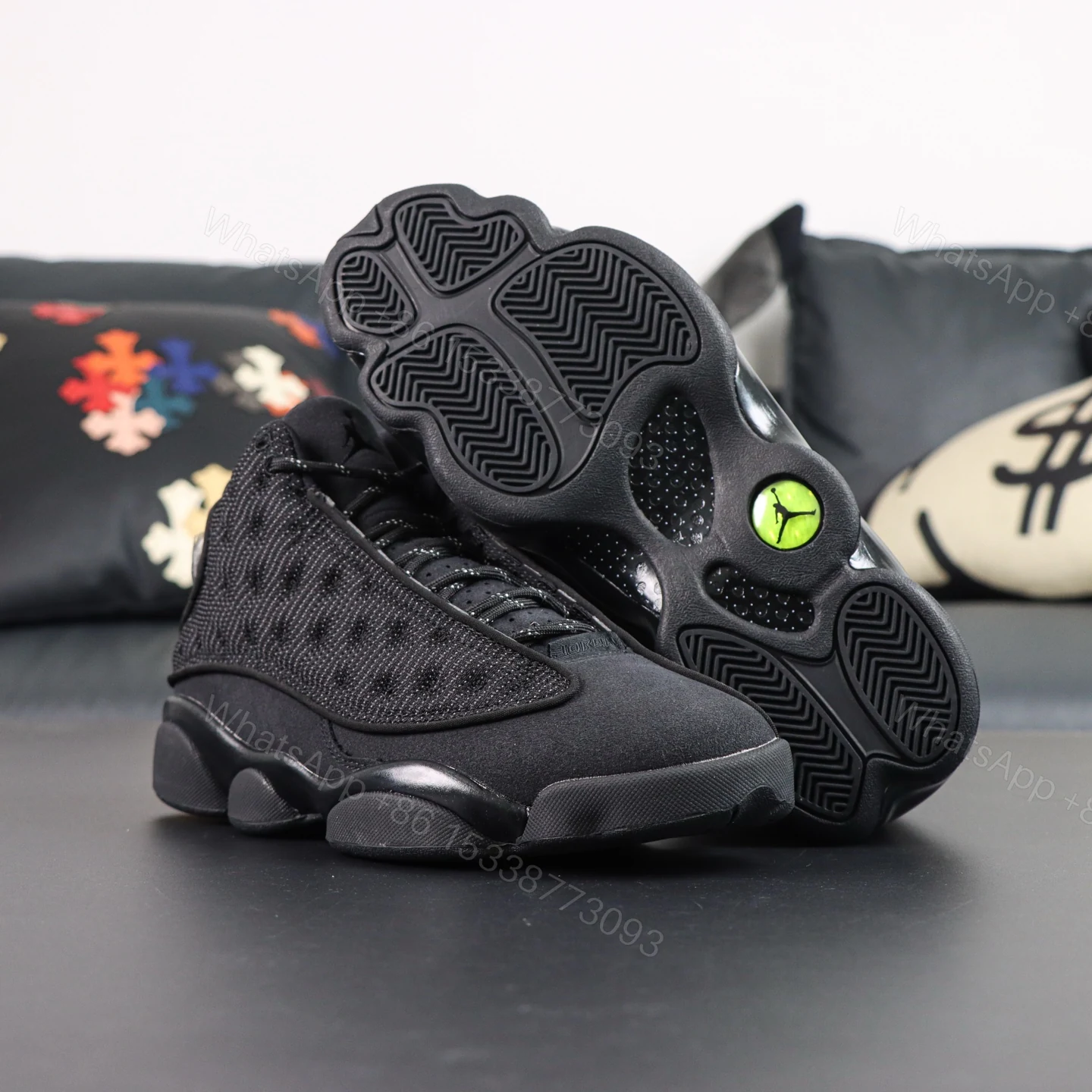 View 3 of Air Jordan13 Retro Black Cat Reps
