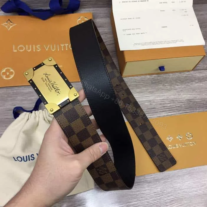 View 3 of LOUIS VUITTON NEO INVENTEUR REVERSIBLE 40MM BELT – B170