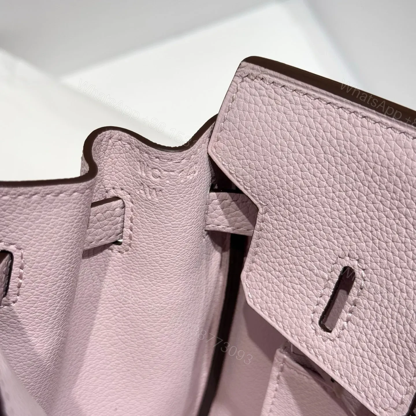 View 6 of HN 25 IN PINK BABY SILVER HARDWARE