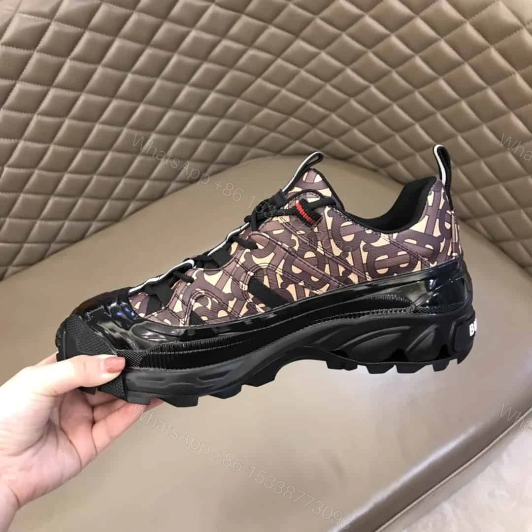 View 8 of BURBERRY MONOGRAM PRINT ARTHUR SNEAKERS – BBR033