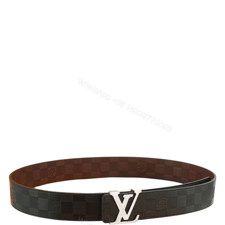 LOUIS VUITTON’S INITIALS 40MM REVERSIBLE BELT SILOUIS VUITTONER BUCKLE — view 1