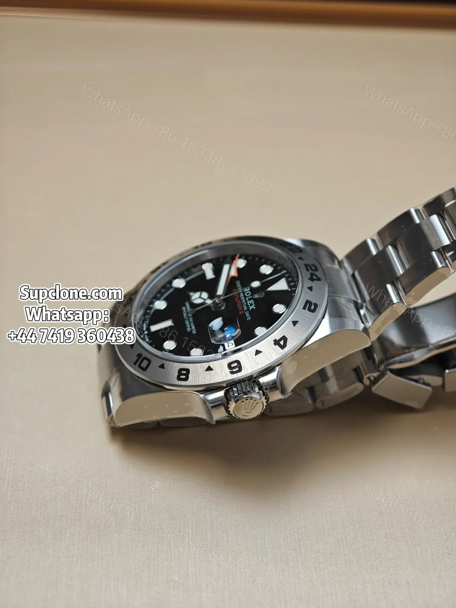 View 8 of Rolex Explorer II M226570-0002 42mm Polar Super Clone GMT Watch