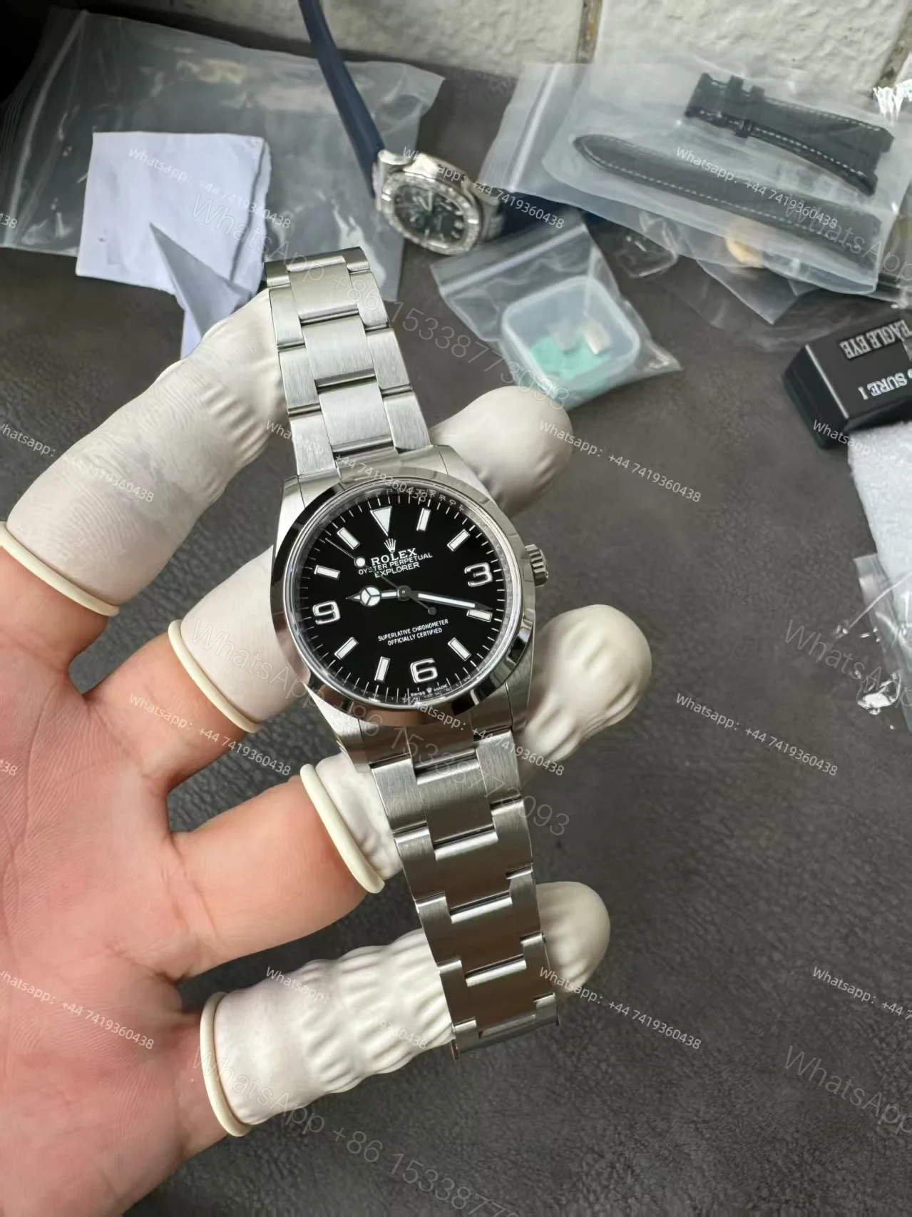 View 7 of Rolex Explorer M124270-0001 1:1 Replica Black Dial 36MM 3230 Movement Super Clone Watch