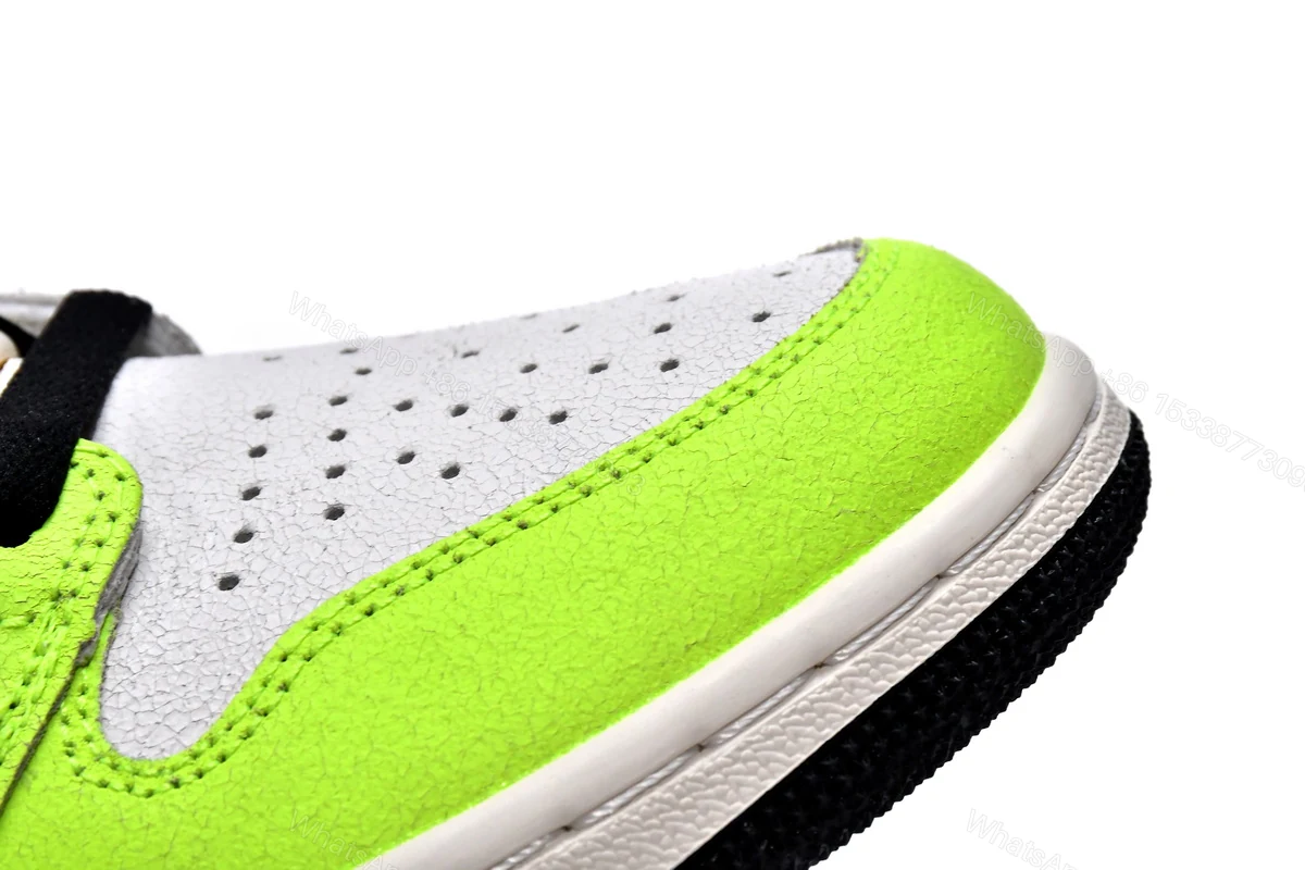 View 2 of Air Jordan 1 High OG Volt 555088-702