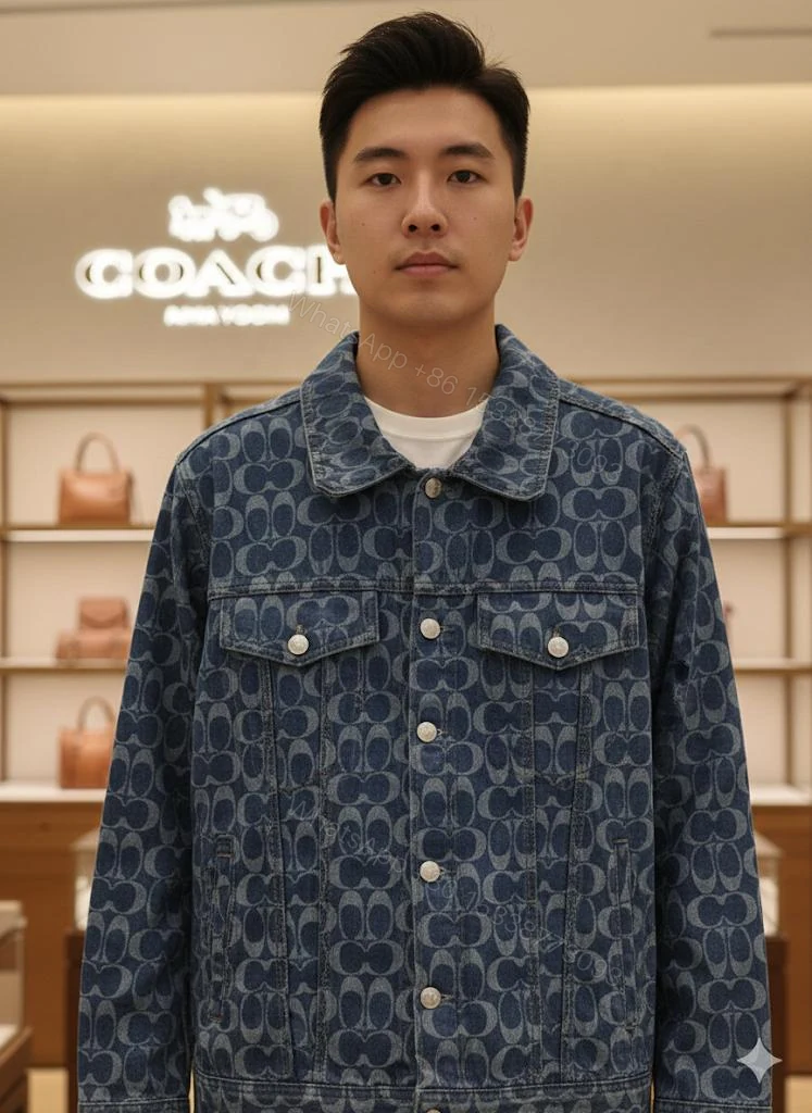 View 4 of COACH ORIGINAL IMPORTED DENIM FULL JACKETS