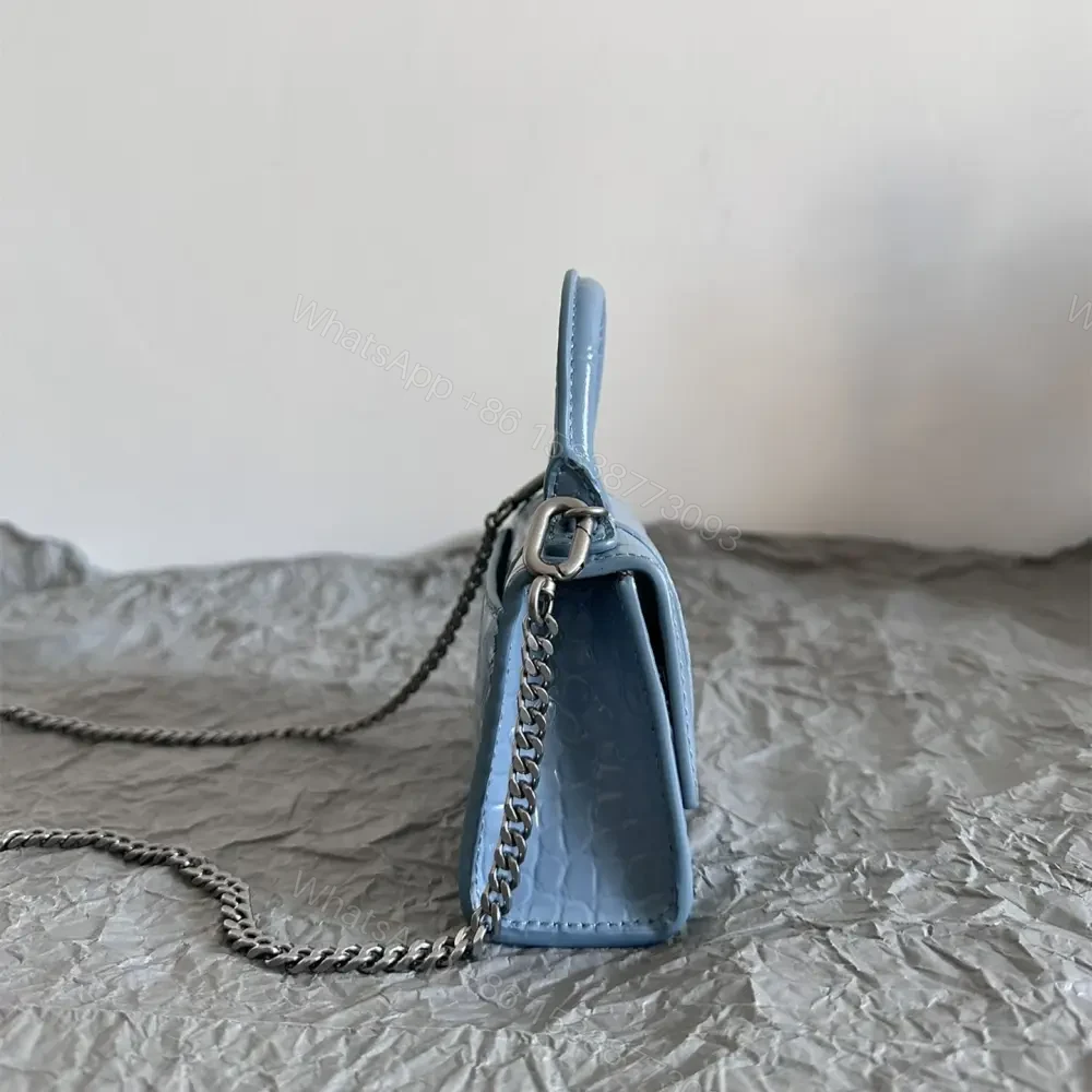 View 4 of 高仿Balenciaga*Nano系列迷你沙漏包藍色