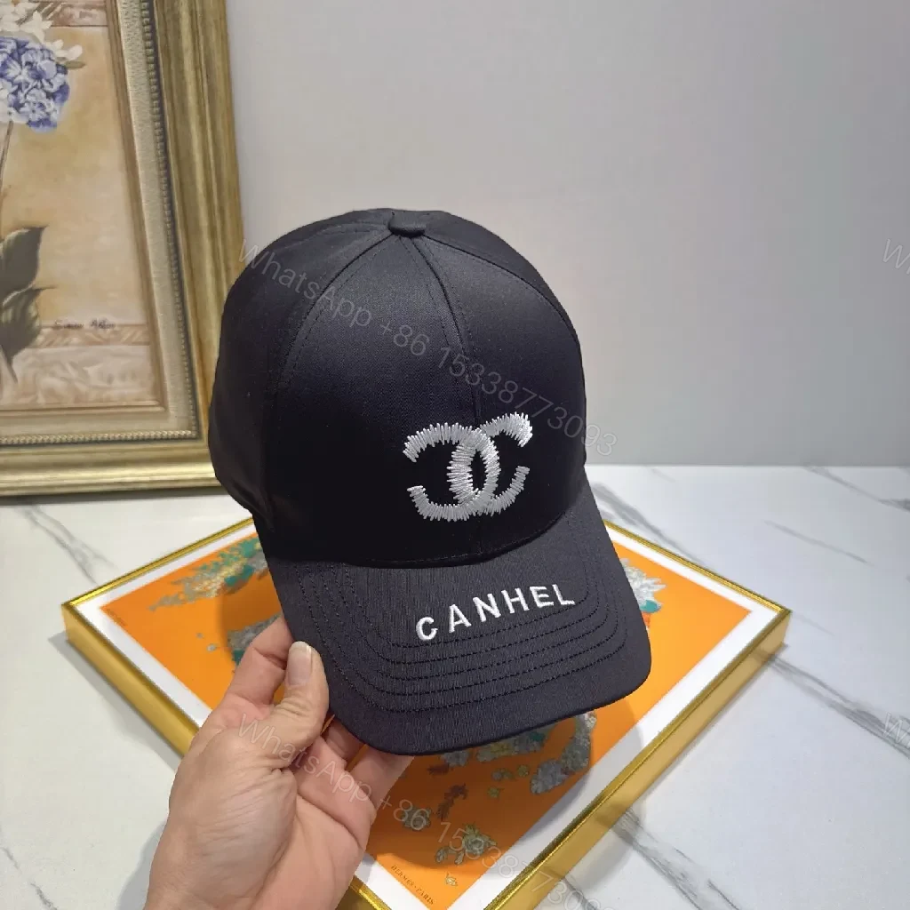 View 5 of Jet-Black Cap: Premium Embroidered, Structured Crown, Everyday Luxe