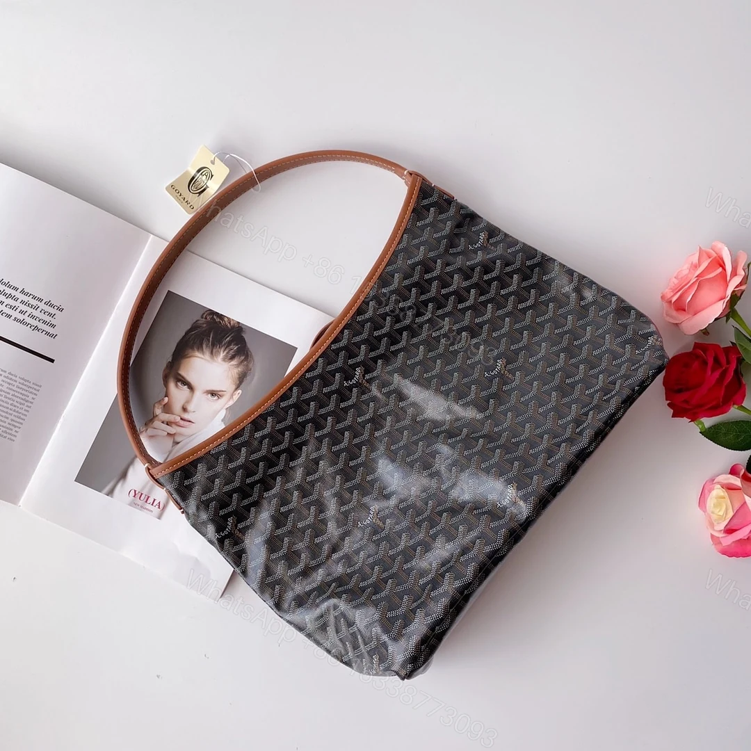 View 6 of GOYARD BOH?ME HOBO BAG BLACK TAN 42CM BOHEMEPMLTY01CL03P