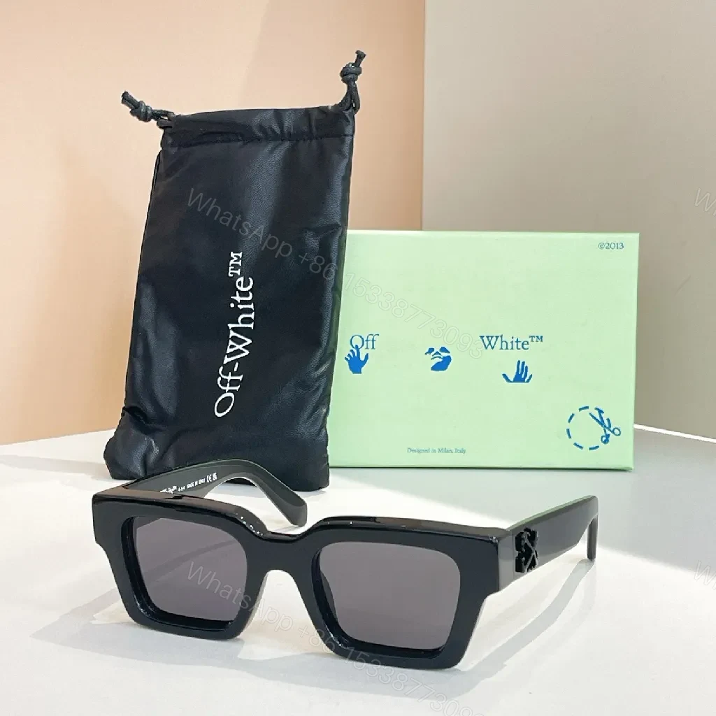 View 3 of Oversized Black Acetate Sunglasses with Premium Comfort