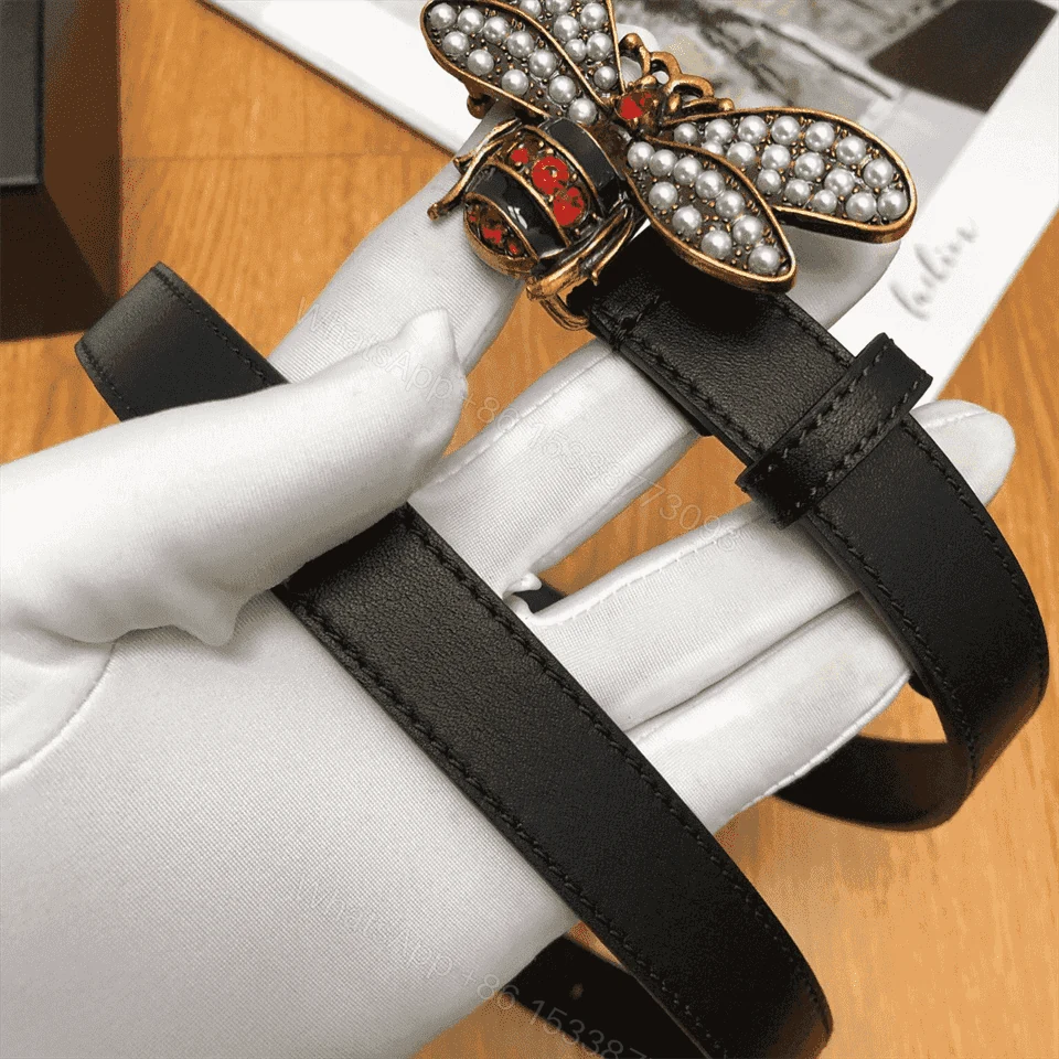 View 7 of GUCCI BEE BUCKLE BELT – B016