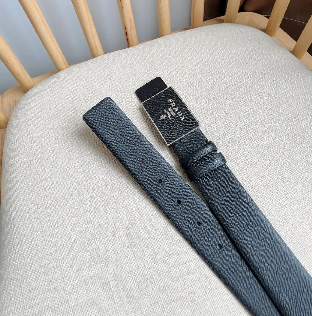 View 6 of Refined Black Leather Belt with Silver Plaque – Luxury Everydaybelt