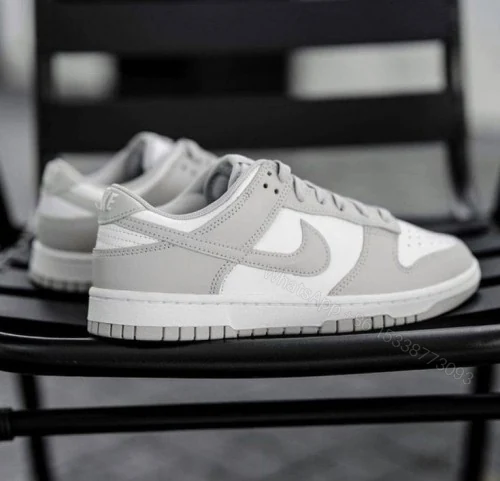 View 3 of Nike SB Dunk Low Fog Grey First Copy Shoes | COD India