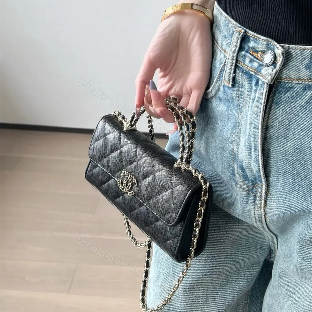 View 21 of 高仿Chanel*23P系列AP3238亮面小牛皮單肩包黑色免檢版