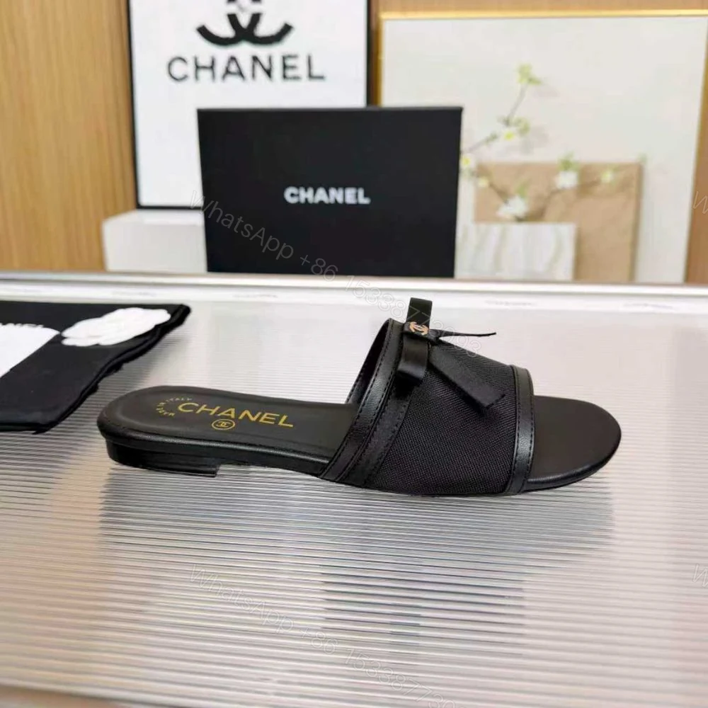 View 2 of Chanel Mules Mesh Black