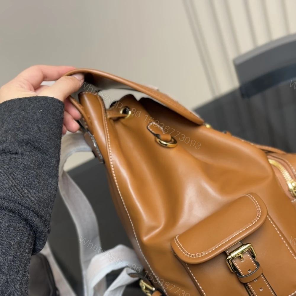 View 4 of MIUMIU BACKPACK COGNAC 27CM