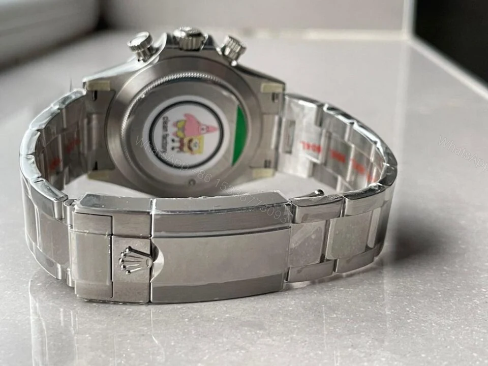 View 13 of CLEAN FACTORY 1:1 Rolex Daytona 116500 PANDA Best Edition CF 904L SS Case and BLACK Dial