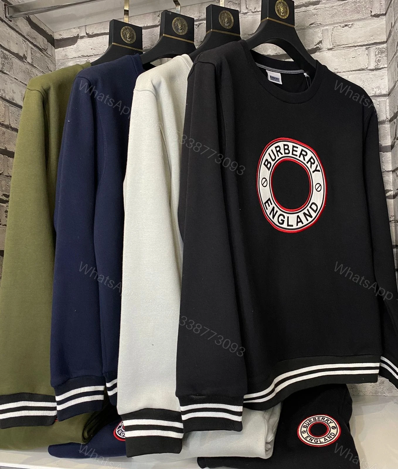 View 8 of FIRST COPY BURBERRY PREMIUM ROUND NECK TRACKSUIT