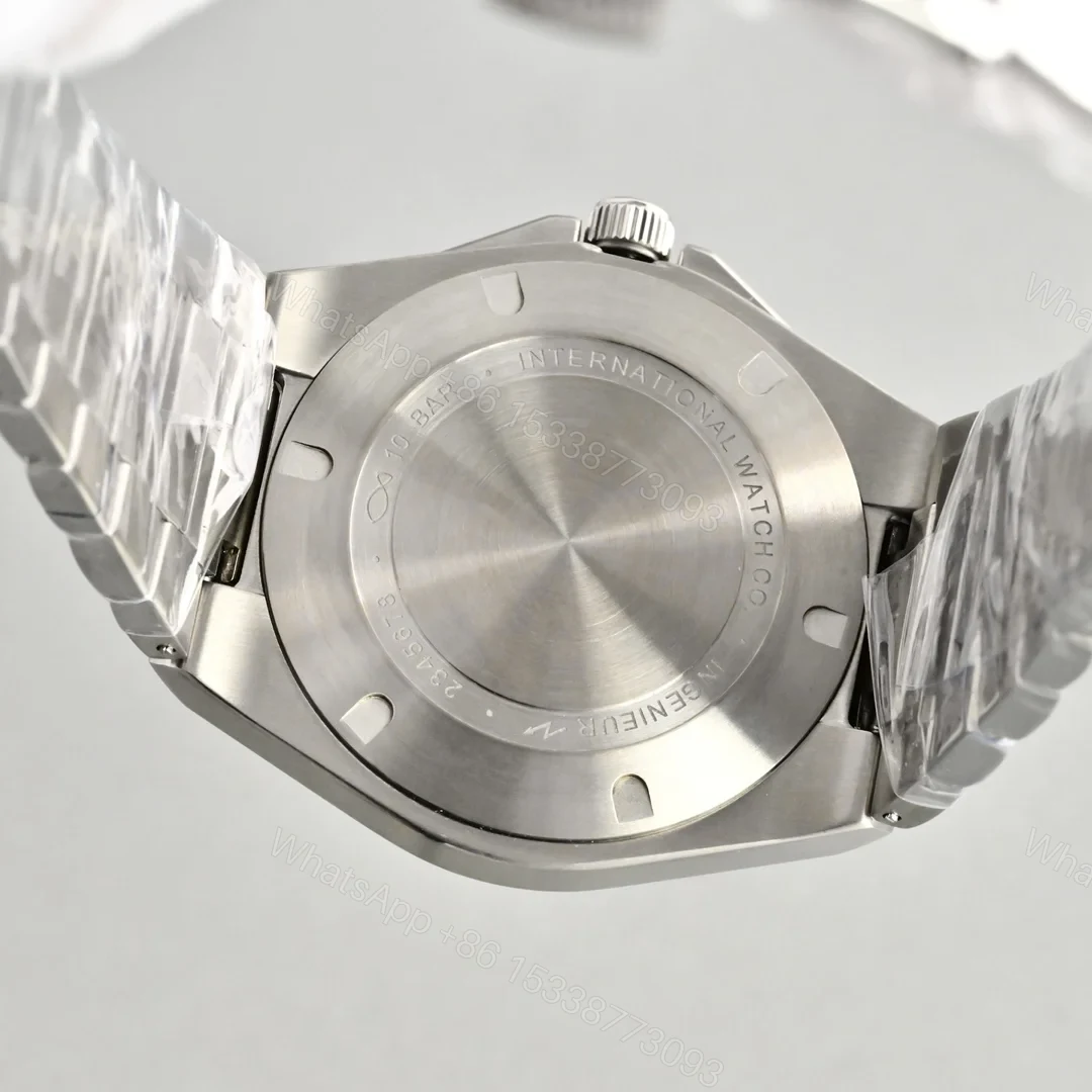 View 5 of IWC Ingenieur Automatic 40 Stainless Steel / Aqua Blue IW3289-03