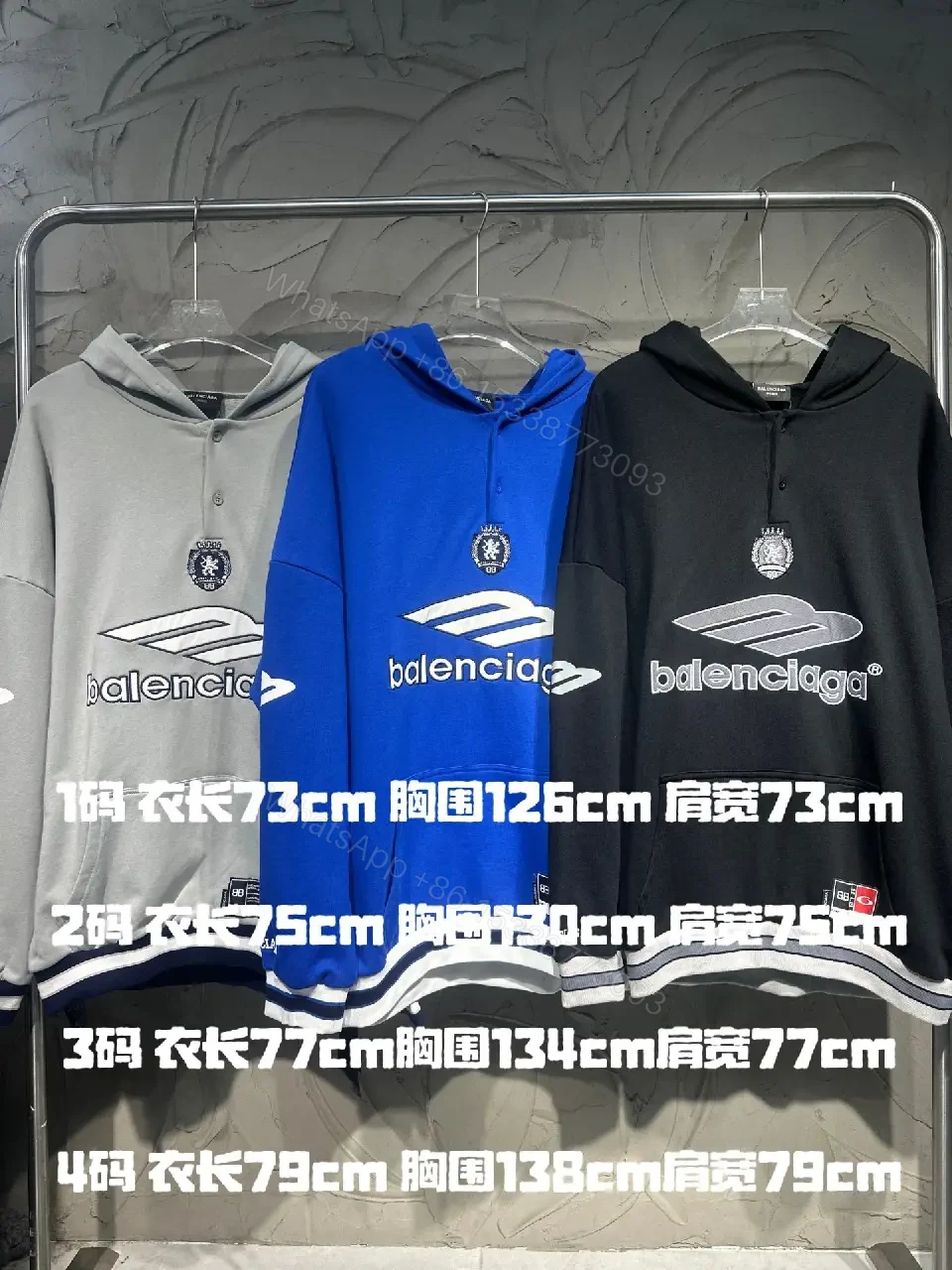 View 5 of Gradient Grey Gradient Hoodie: Luxe Streetwear Comfort