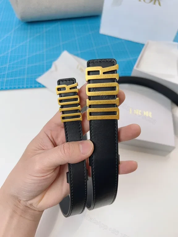 View 5 of Elegant Black Leather Belt with Gold Buckle â€” Minimalist Designer Flair