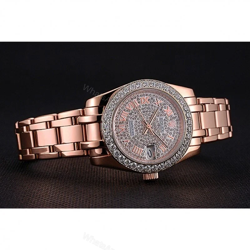 View 4 of Replica Rolex Datejust Diamond Dial 622836 33 mm