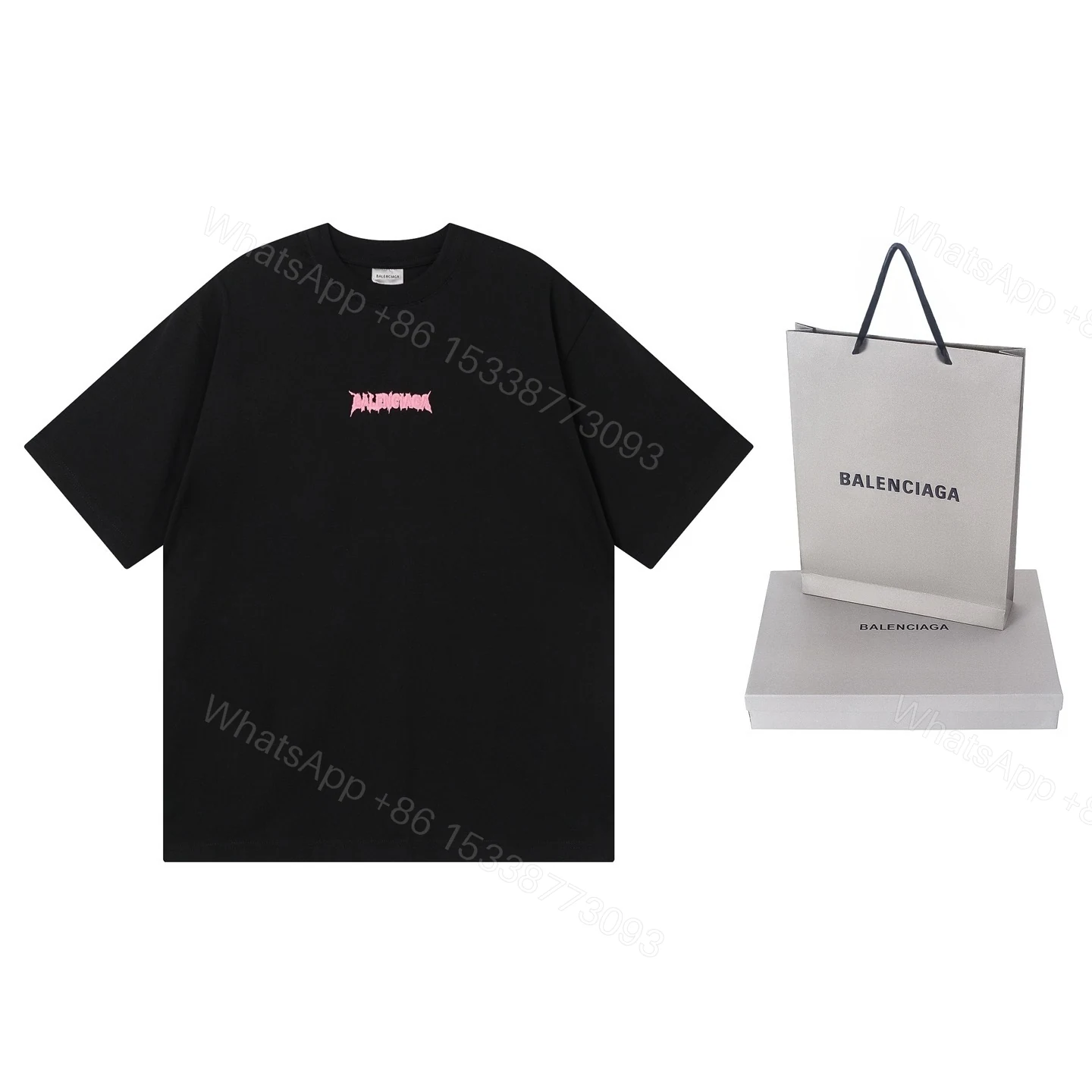 View 9 of Balenciaga Clothes Pink embroidery pattern