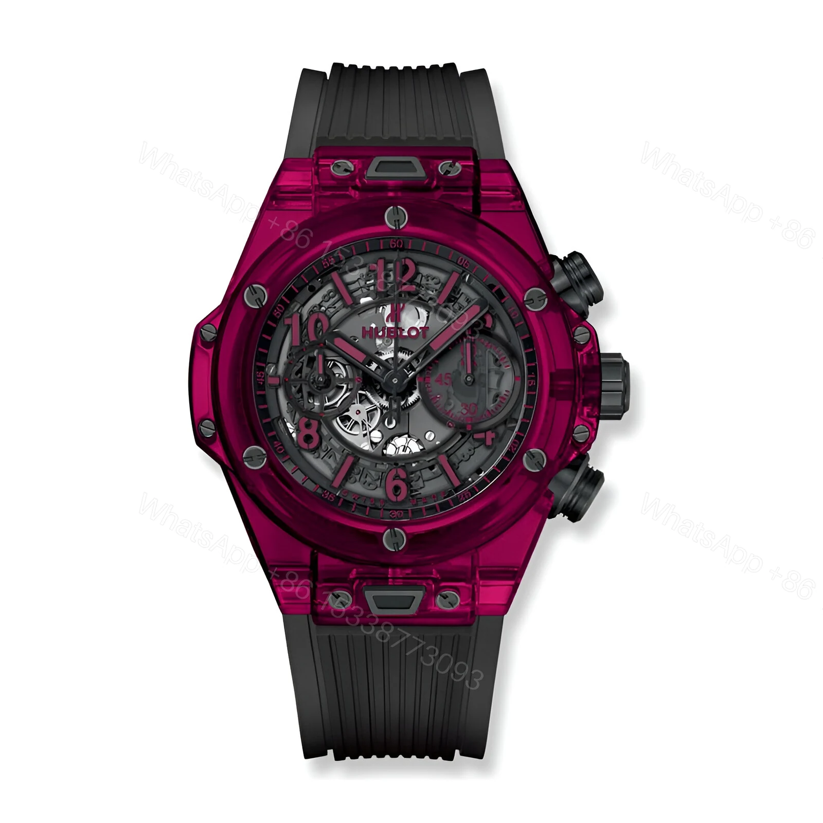 Hublot Red Watch Replica — view 1