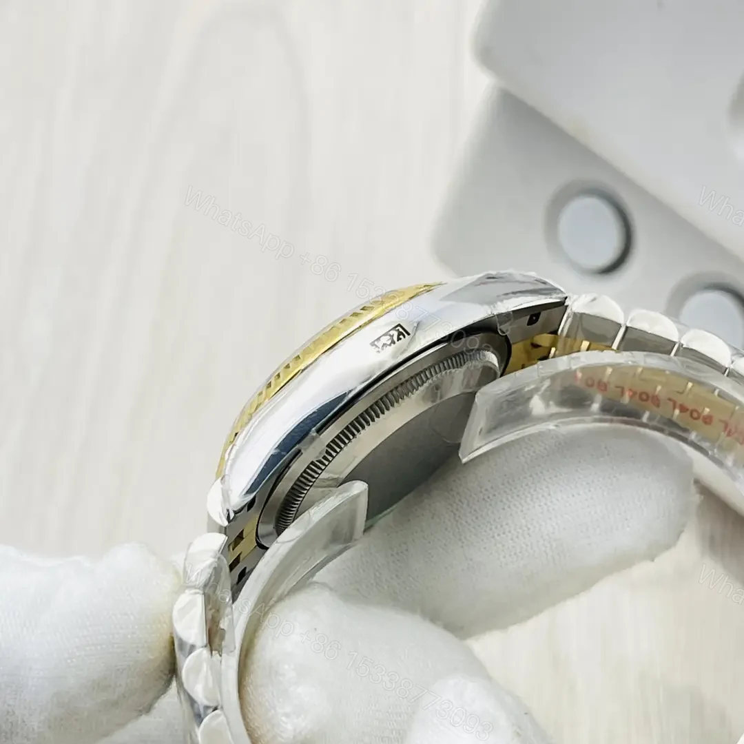 View 6 of Rolex Datejust 41 Yellow Rolesor Fluted Diamond Champagne Dial Jubilee Edition – 126333-0012