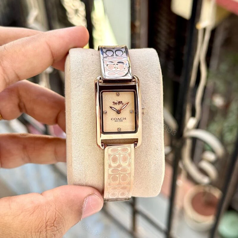 View 2 of Coach Allie Slim Rose Gold 28mm Quartz Watch