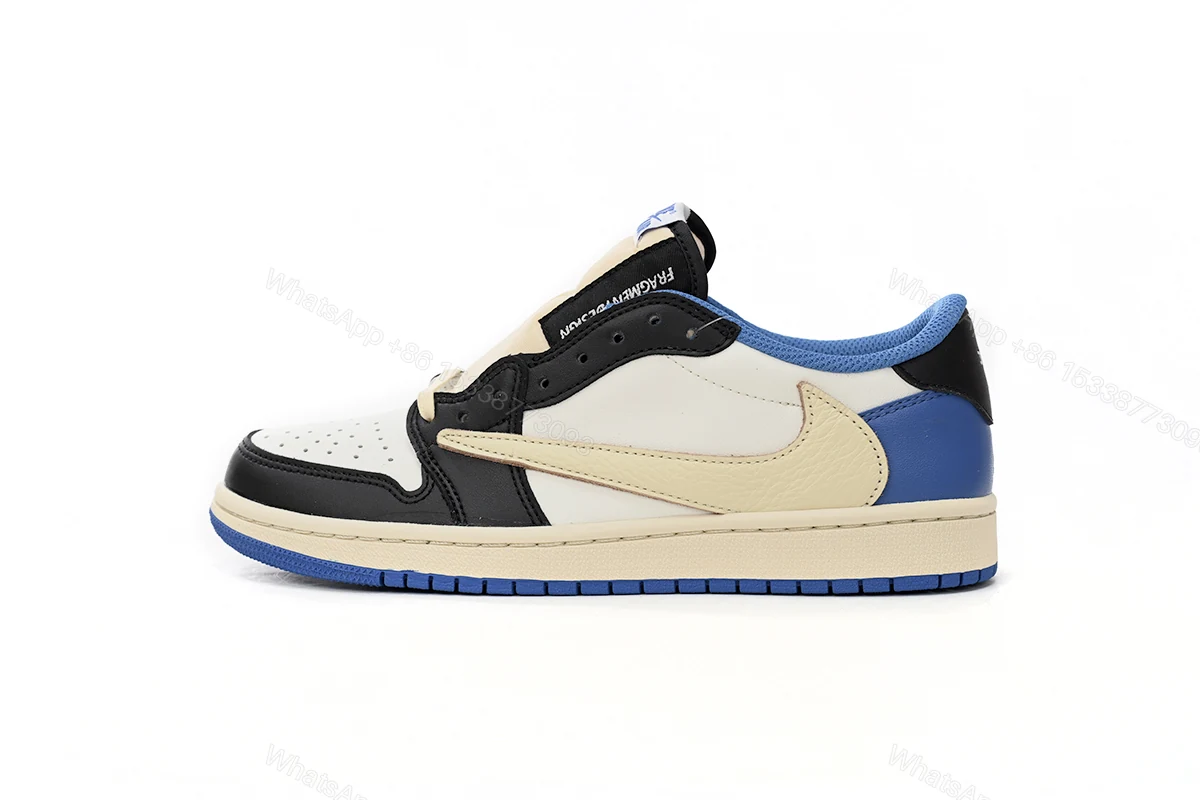 View 12 of Fragment Design x Travis Scott x Air Jordan 1 Low-DM7866-140(Top version)