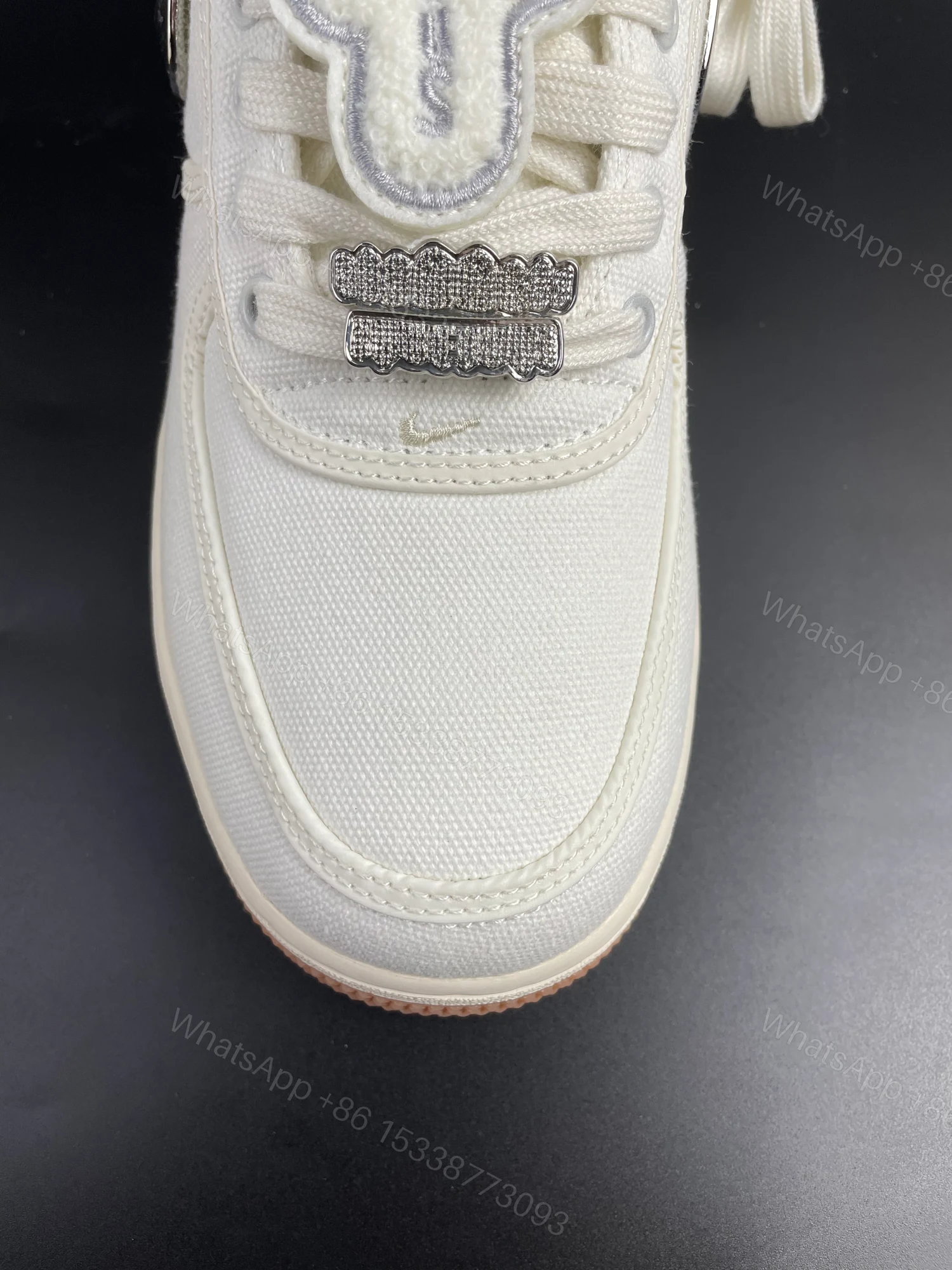 View 4 of Nike Air Force 1 Low Travis Scott Sail