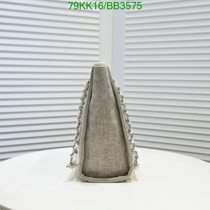 View 21 of Chanel Deauville Chain Black Tote Bag QL854 – Trendy and Functional