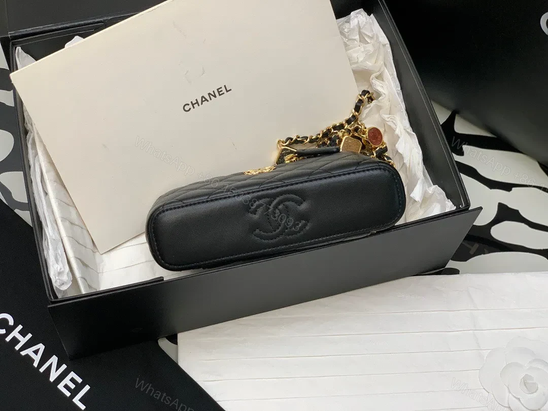 View 5 of Chanel Mini Bag Handbags Sheep Skin Handle Mix 17cm
