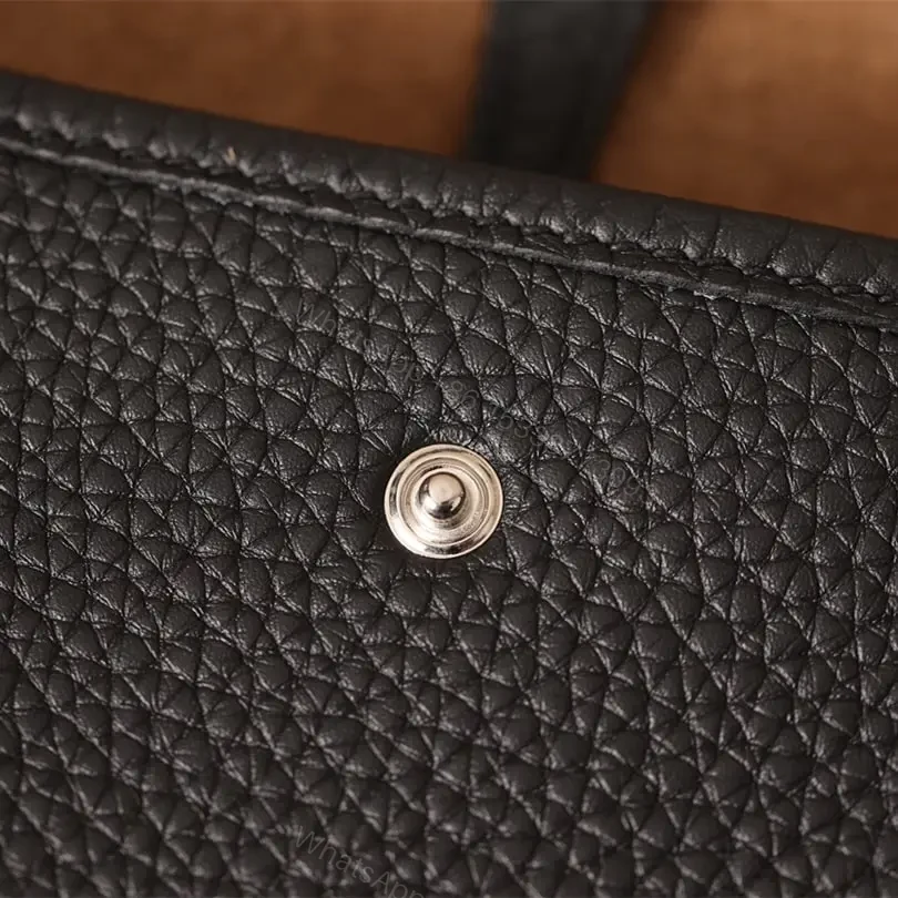 View 14 of 高仿Hermes*Evelyne16黑色銀扣免檢版