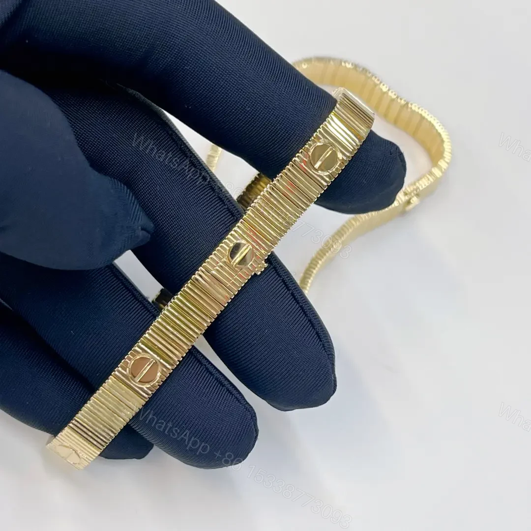 View 4 of 18K Yellow Gold Cartier Unlimited Flexible Love Bracelet 7MM B6088917